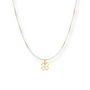 ETERNAL FOUR LEAF CLOVER PENDANT CHAIN NECKLACE