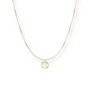 FIRST LETTER INITIAL PENDANT CHAIN NECKLACE
