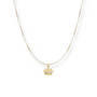 CORONATION CROWN PENDANT CHAIN NECKLACE