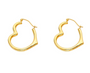 LOYAL HEART HOOP  EARRINGS