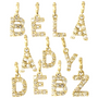 BABYGIRL'S INITIAL DIAMOND LETTER PENDANT