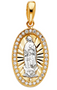 GUADALUPE CZ PENDANT