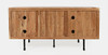 straight on view of sideboard