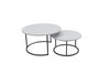 Bayside Round Nesting Coffee Table Set