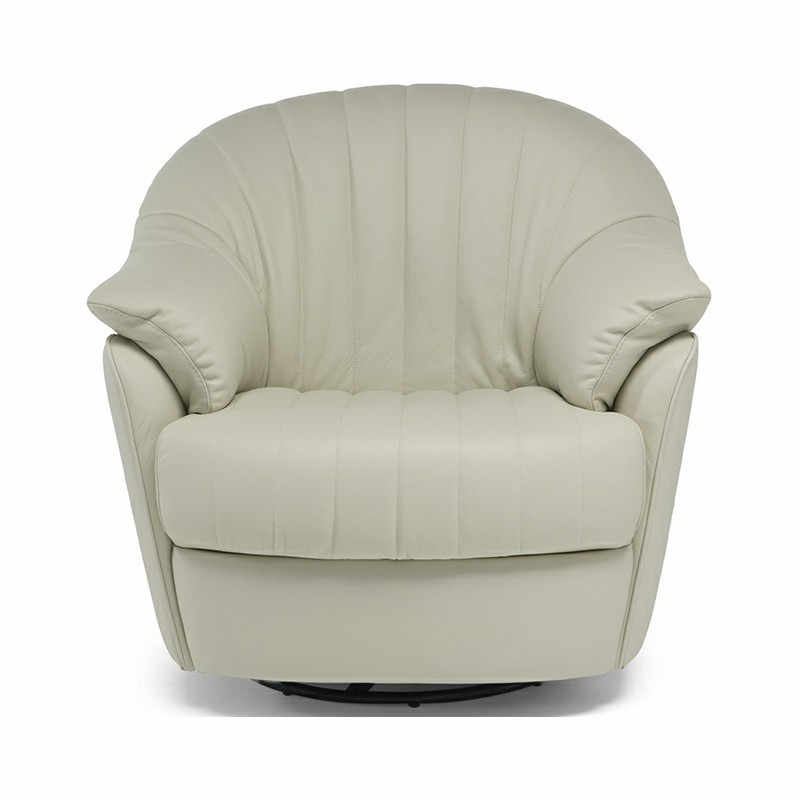 Natuzzi Editions Gratitudine C163 Rocking chair with swivel