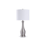 Brushed Steel Touch Lamp