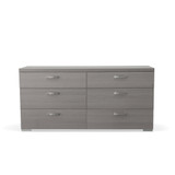 Daytona Light Grey Double Dresser