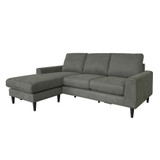 Monica reversible Sectional (Sofa + Ottoman) Monica reversible Sectional (Sofa + Ottoman)
