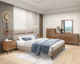 Genova Leather Bed Genova Leather Bed