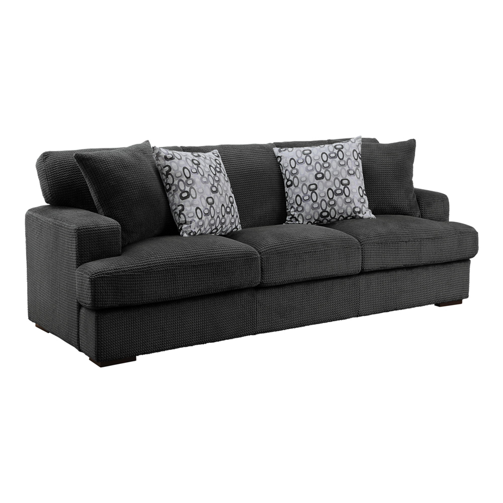 Caroline Sofa with 4 decorative pillows