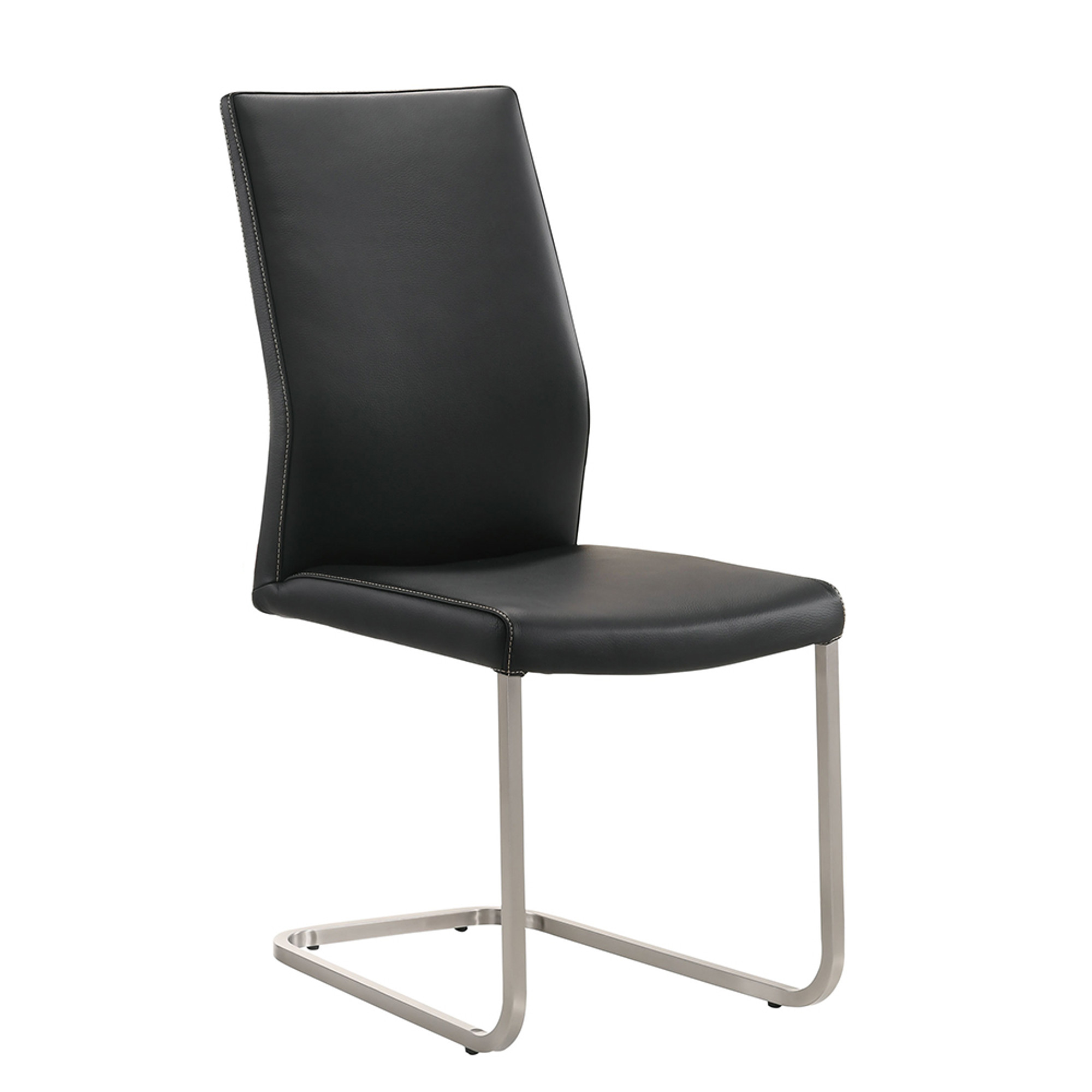 Lira Leather Side Chair