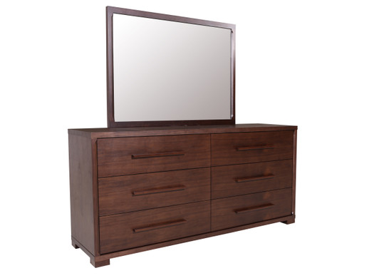 Cosmopolitan Double Dresser with Mirror