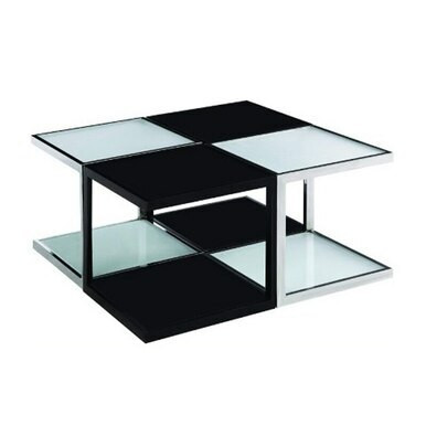 Black and White Occasional Coffee Table