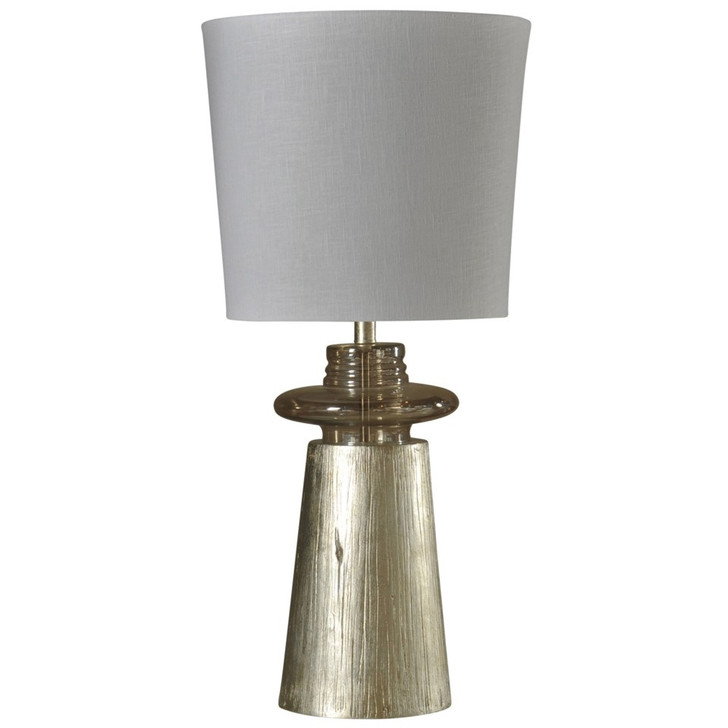 Casino Resin and Glass Table Lamp