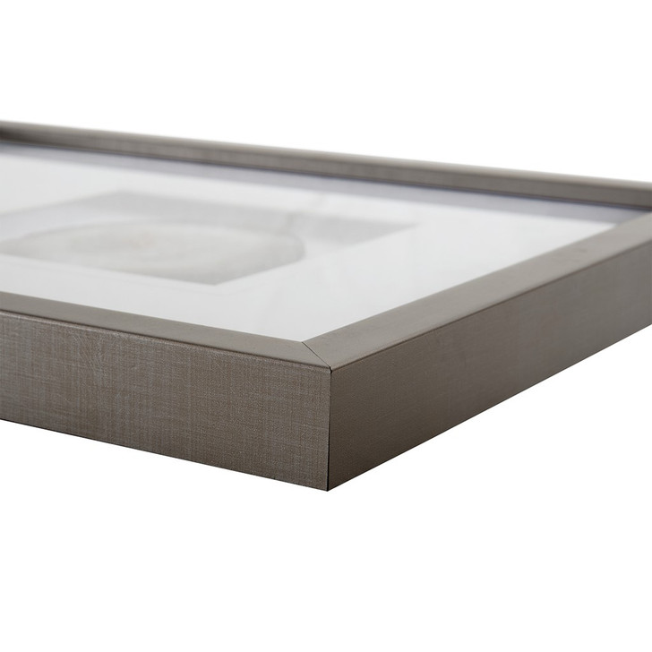 Natural Agate Stone Framed Graphic