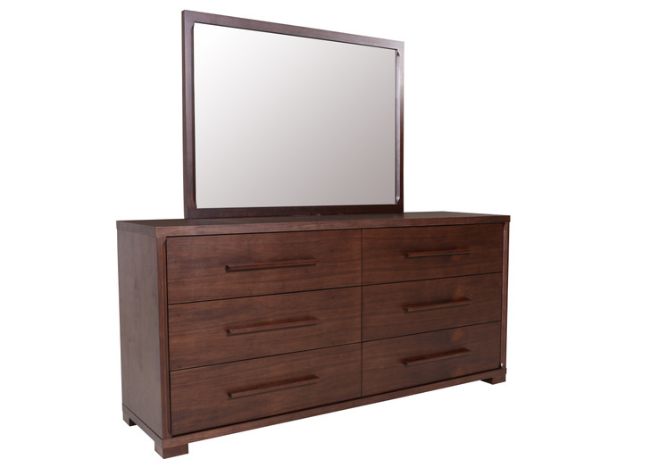 Cosmopolitan Double Dresser with Mirror