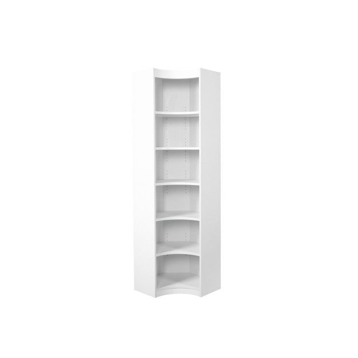 Apollo 6 Shelves Corner Bookcase