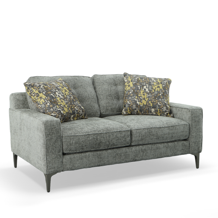 Phoebe Loveseat with two 21" Toss Pillows