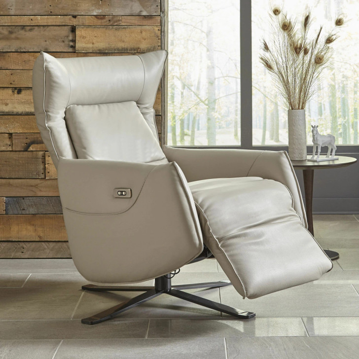 Natuzzi Edition B889 Batticuore 544 Swivel electric recliner chair