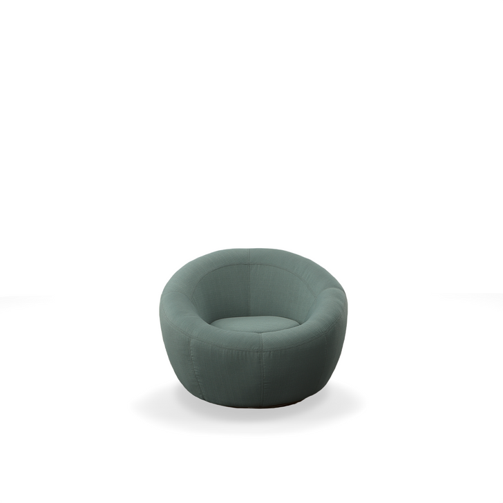 Carly Round Swivel Chair