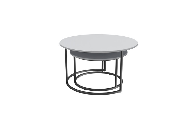 Bayside Round Nesting Coffee Table Set