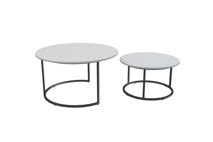 Bayside Round Nesting Coffee Table Set