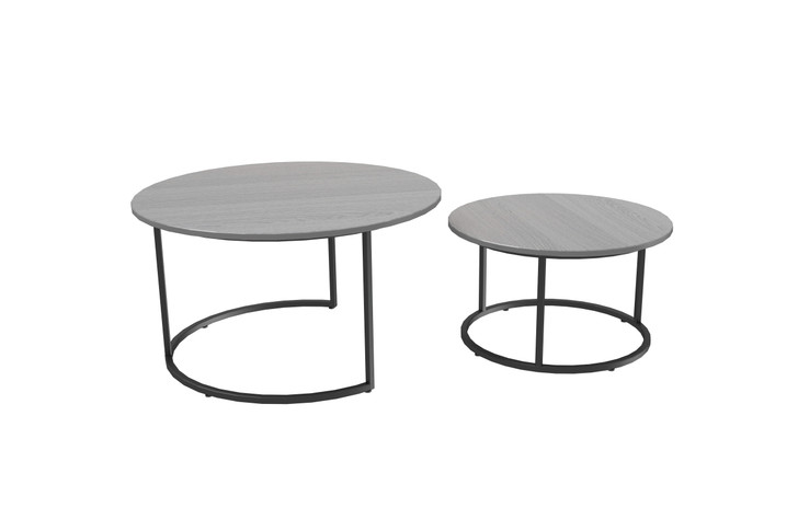 Bayside Round Nesting Coffee Table Set
