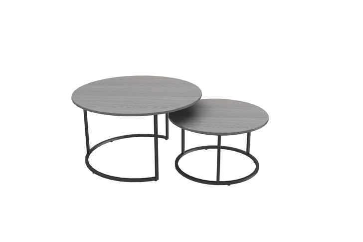 Bayside Round Nesting Coffee Table Set