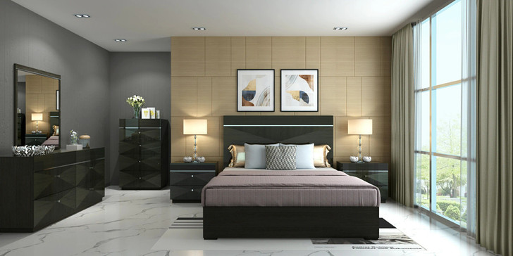 Diamond Queen Bed -SF