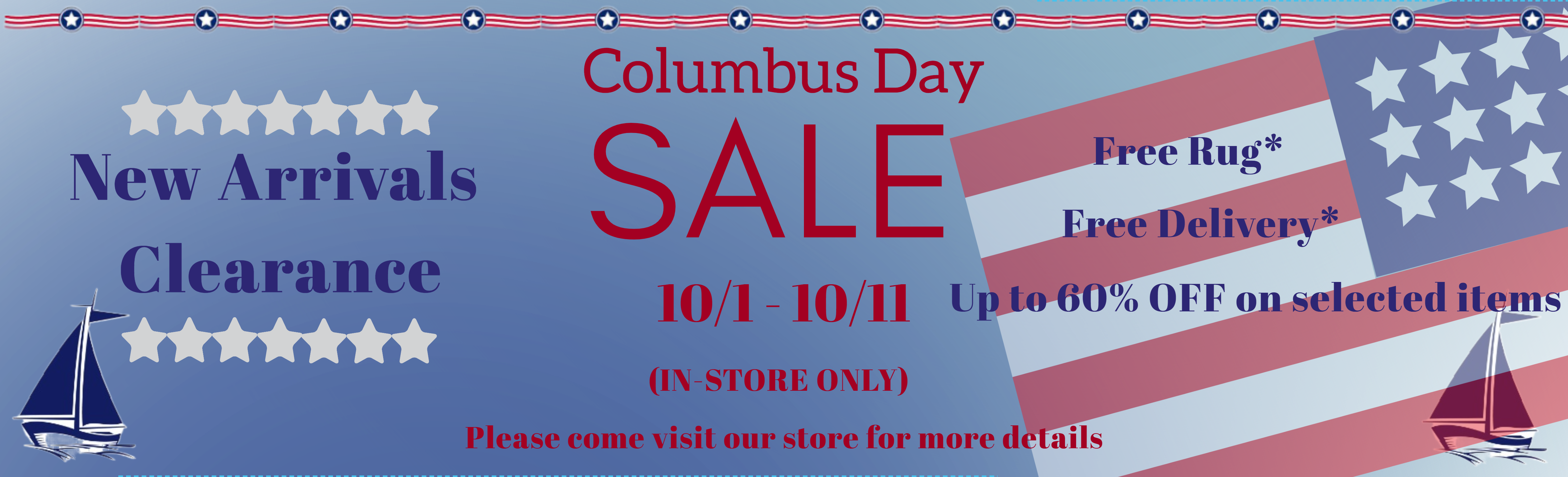 Columbus Day Sale 2022