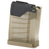 Lancer L5AWM AR-15 223/556 10 Round Magazine - Translucent FDE