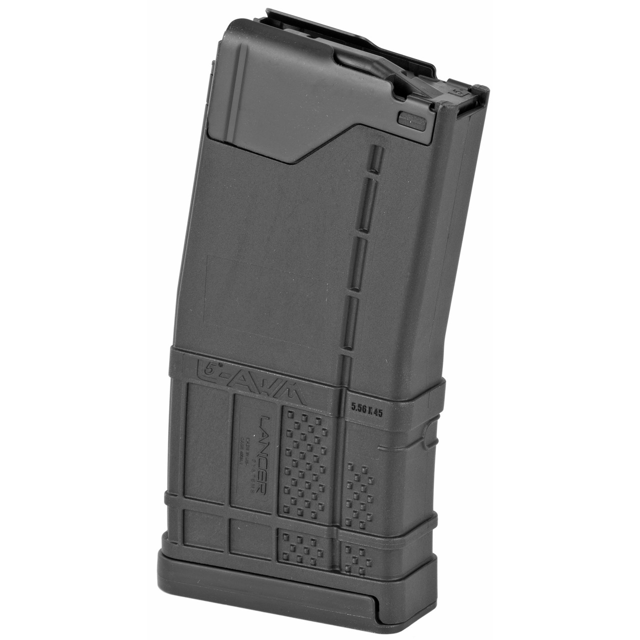 Lancer L5AWM AR-15 223/556 10/20 Round Magazine - Opaque Black