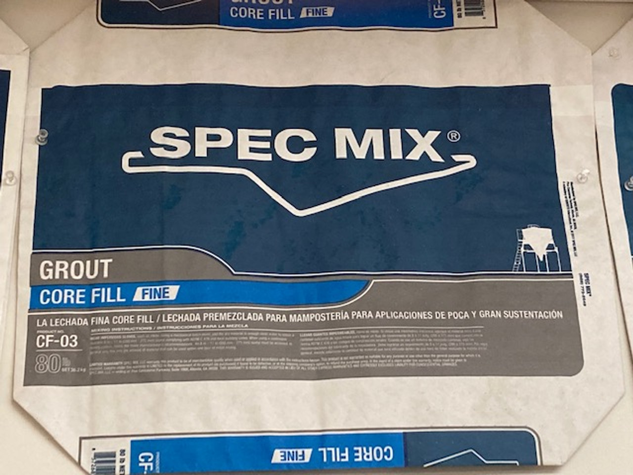 Spec Mix Fine Corefill Grout