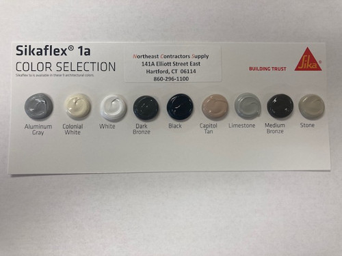 Sikaflex 1A Color Chart