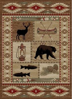 River Camp Area Rug