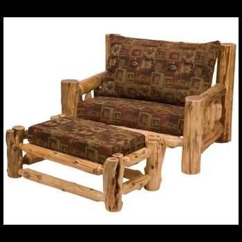Cedar Log Rocking Chair - Prairie Mountain - It's a Crock