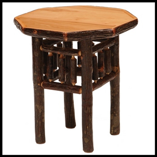 Octagon End Table