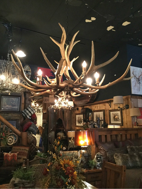 8 Light Elk Shed Chandelier
As Seen In Store