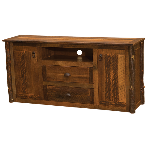 Barnwood Widescreen Television Stand