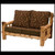 Each piece is individually hand crafted  from Northern White Cedar logs, which are hand peeled to accentuate their natural character and beauty, and finished with a clear-coat catalysed lacquer finish for extra durability. Features high-density foam with Dacron wrap seat cushions and over-stuffed poly foam back cushions for lasting comfort. Available in a large variety of fabrics, with optional piping.