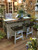 Pueblo White Kitchen Island in It's A Crock Country Store