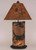 Large Pine Cone Panel w/Night Light Lamp