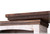 360 Pueblo White Wall Unit wood detail