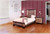 Twin 3/3 Headboard:  46-3/4 x 3-1/4 x 59
Twin 3/3 Platform style Footboard: 47-1/2 x 3-1/4 x 14-1/2
Twin Rails: 75-1/4 x 2-3/4 x 8-3/4
