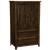 Frontier Two Drawer Wardrobe (Shown in Barn Brown)