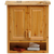 Cedar Toilet Topper Cabinet: 32"W x 8"D x 36"H
Interior cabinet includes two adjustable shelves.