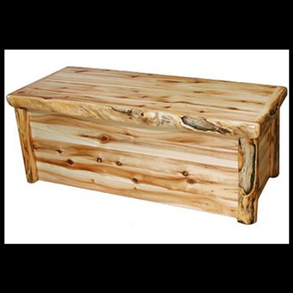 Hope Chest in Flat Front (48″W)
in Wild Panel & Gnarly Log
48"W x 20"D x 18"H