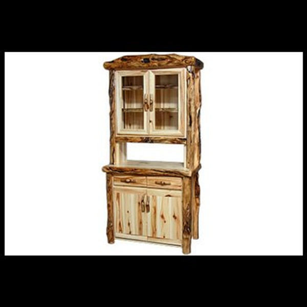 Buffet and Hutch in Flat Front (39″W) shown in Wild Panel & Gnarly Log
Comes in natural or wild panel and natural or gnarly log.
Buffet: 39"W x 20"D x 35"H Hutch: 39"W x 16"D x 45"H