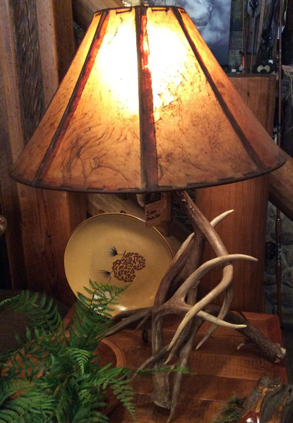 Large Mule Deer Table Lamp (25" tall)