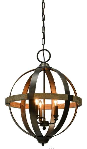 Bryant 3-Lt. Chandelier